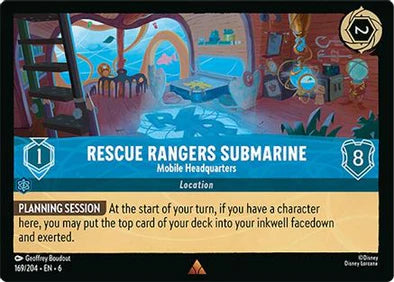 169 - Rescue Rangers Submarine - Azurite Sea