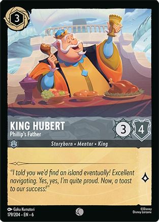 179 - King Hubert - Phillip's Father - Azurite Sea