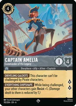 192 - Captain Amelia - Commander of the Legacy - Azurite Sea