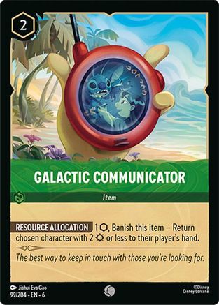 099 - Galactic Communicator - Azurite Sea