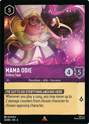 057 - Mama Odie - Solitary Sage - Azurite Sea