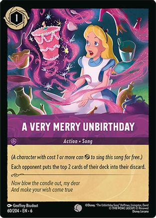 060 -  A Very Merry Unbirthday - Azurite Sea