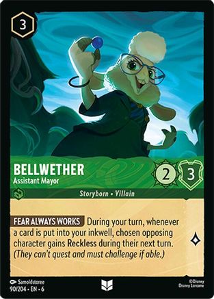 090 - Bellwether - Assistant Mayor - Azurite Sea