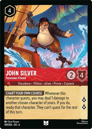 109 - 	John Silver - Ferocious Friend - Azurite Sea