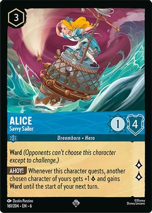 161 - Alice - Savvy Sailor - Azurite Sea