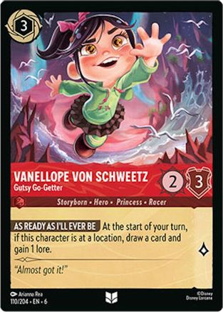 110 -  Vanellope Von Schweetz - Gutsy Go-Getter - Azurite Sea