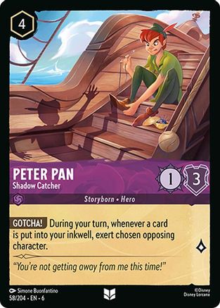 058 - Peter Pan - Shadow Catcher - Azurite Sea