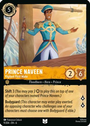 009 -  Prince Naveen - Vigilant First Mate - Azurite Sea