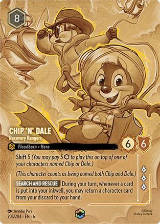 205 - Chip 'N' Dale - Recovery Rangers - Azurite Sea