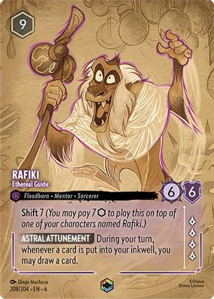 208 - Rafiki - Ethereal Guide - Azurite Sea