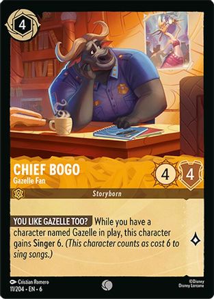 011 - Chief Bogo - Gazelle-Fan - Azurite Sea