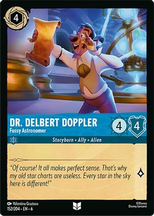 152 -  Dr. Delber Doppler - Fussy Astronomer - Azurite Sea