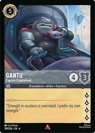 189 -  Gantu - Captain Crankyhead - Azurite Sea