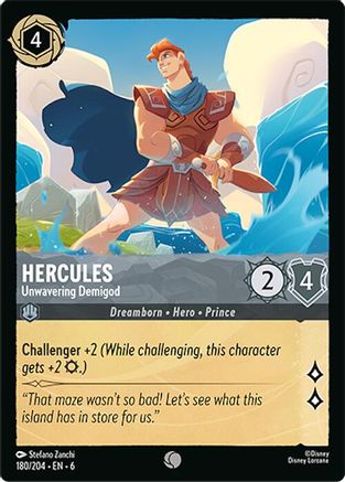 180 - Hercules - Unwavering Demigod - Azurite Sea