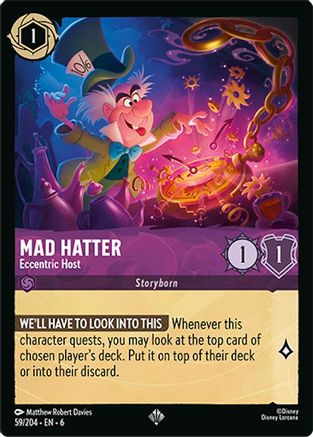 059 - Mad Hatter - Eccentric Host - Azurite Sea