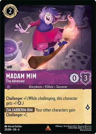 037 - Madam Mim - Tiny Adversary - Azurite Sea