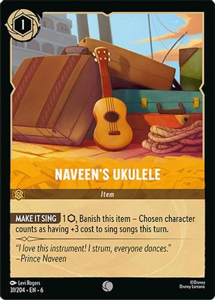 031 - Naveen's Ukulele - Azurite Sea