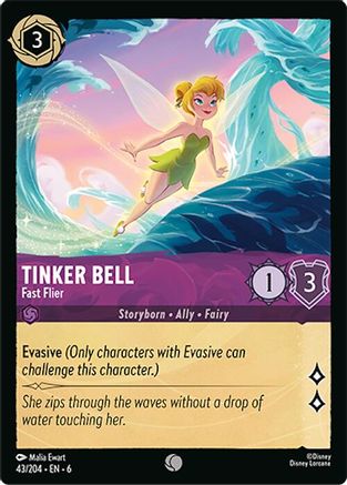 043 - Tinker Bell - Fast Flier - Azurite Sea