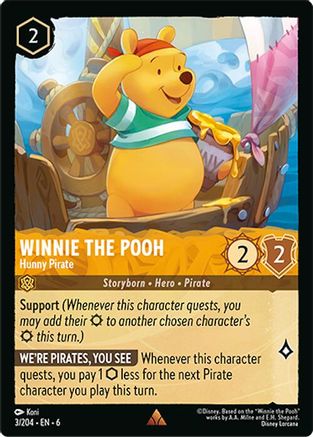 003 - Winnie the Pooh - Hunny Pirate - Azurite Sea