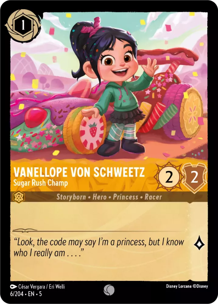 006 - Vanellope von Schweetz - Sugar Rush Champ - Shimmering Skies