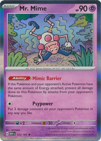 122 - Mr. Mime - MEW