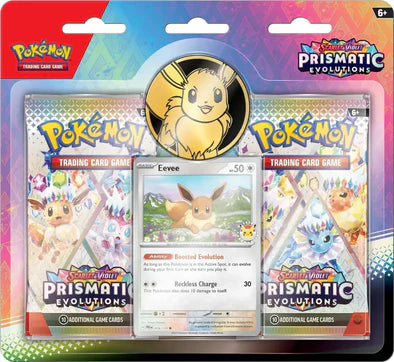 Prismatic Evolutions - SV8.5 - 2 Pack Blister - Eevee
