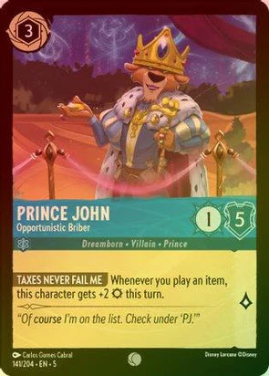 141 - Prince John - Opportunistic Briber - Shimmering Skies