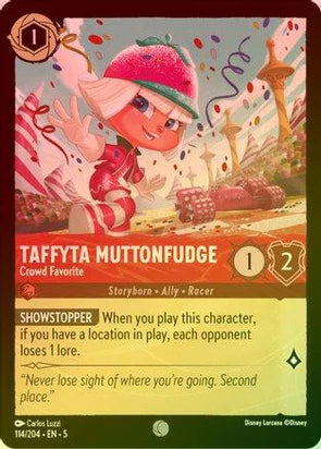 114 - Taffyta Muttonfudge - Crowd Favorite - Shimmering Skies