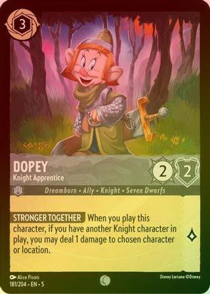 181 -  Dopey - Knight Apprentice - Shimmering Skies