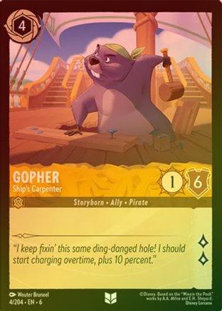 004 - Gopher - Ship's Carpenter - Azurite Sea