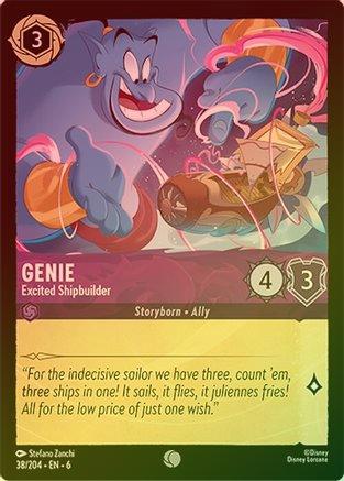 038 -  	Genie - Excited Shipbuilder - Azurite Sea