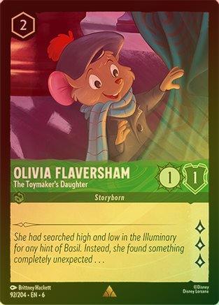 092 - 	Olivia Flaversham - The Toymaker's Daughter - Azurite Sea