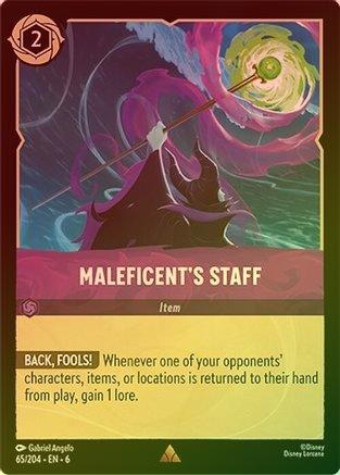 065 - Maleficent's Staff - Azurite Sea