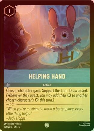 164 -  Helping Hand - Azurite Sea