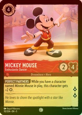 112 - Mickey Mouse - Enthusiastic Dancer - Shimmering Skies