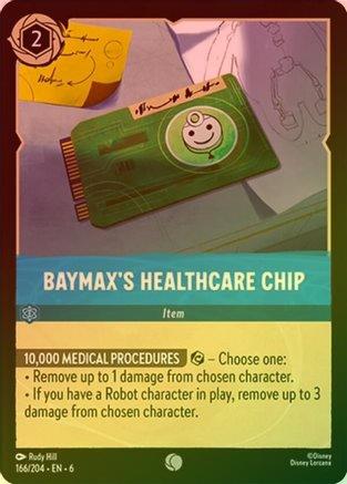 166 - 	Baymax's Healthcare Chip - Azurite Sea