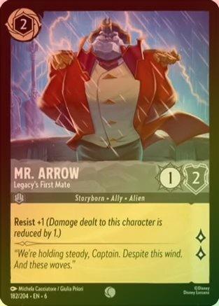 182 -  Mr. Arrow - Legacy's First Mate - Azurite Sea