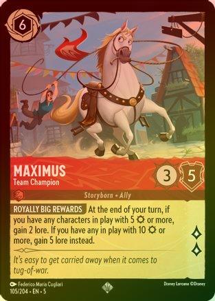 105 - Maximus - Team Champion - Shimmering Skies