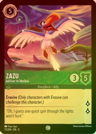 072 -  Zazu - Advisor to Mufasa - Shimmering Skies