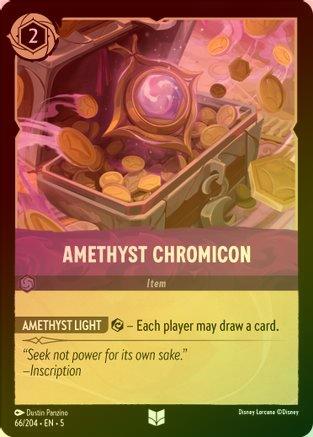 066 - Amethyst Chromicon - Shimmering Skies