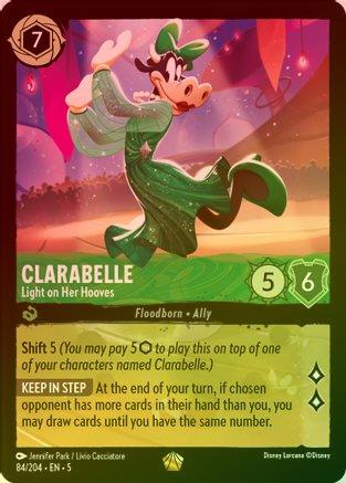 084 -  Clarabelle - Light on Her Hooves - Shimmering Skies