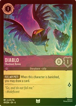 049 -  Diablo - Obedient Raven - Azurite Sea
