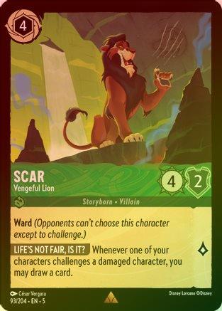 093 - Scar - Vengeful Lion - Shimmering Skies