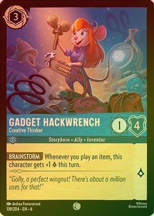 139 - Gadget Hackwrench - Creative Thinker - Azurite Sea