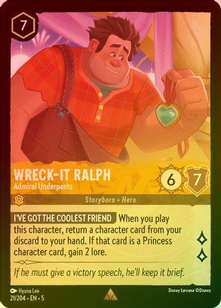 021 -  Wreck-It Ralph - Admiral Underpants - Shimmering Skies