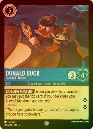 155 -  Donald Duck - Focused Flatfoot - Shimmering Skies