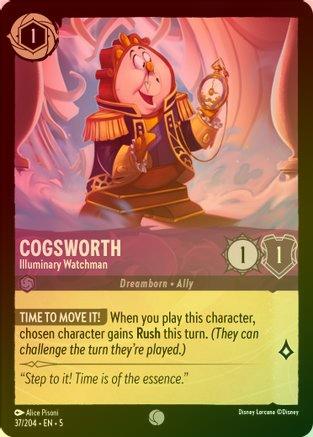 037 - Cogsworth - Illuminary Watchman - Shimmering Skies