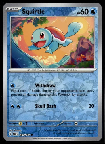 007 - Squirtle - MEW